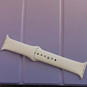 Apple White Silicone Arm & Wristband